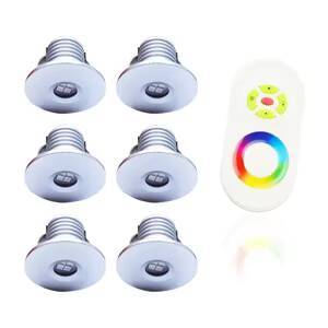 Waterproof IP67 Outdoor Embedded <b>LED</b> Step Silver Aluminum Warm White Underground <b>Light</b> - Product Image 3