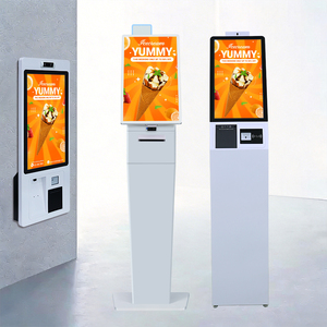 21.5 24 27 32 Inch Interactive Self Service Payment Kiosk Android 14 Win 11 Automatic Touch <b>Screen</b> Kiosk Self Ordering Machine - Product Image 1