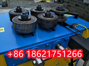 عززت لوح فولاذي المتداول معدات I-شعاع آلة للف سهلة الاستخدام الهيدروليكية قناة الصلب الانحناء جهاز - Product Image 3