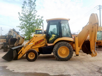 Chargeuse-pelleteuse Euro 3 avec transmission 4x4, vitesse de déplacement de 40 km/h, capacité de charge de 3 tonnes, moteur pour le creusement de fossés, la construction de routes, les travaux agricoles