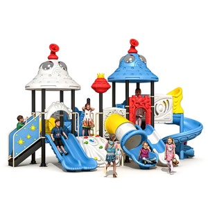 Parque Infantil al Aire Libre con Guía <span class=keywords><strong>de</strong></span> Instalación Incluida, Equipo <span class=keywords><strong>de</strong></span> Juego Comercial Certificado CE EN1176, Fábrica China - Product Image 2