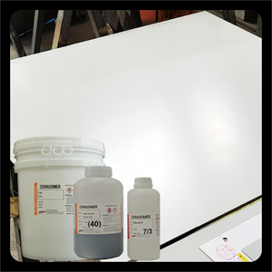 CERAGOMER Produit liquide de revêtement céramique durci à la chaleur, résistant au feu et à haute dureté (semi-brillant/mat) - Product Image 5