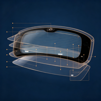 Ensemble de vitres de hayon ou de porte arrière standard OE / haute performance SC2E-6303100A pour BYD Atto 3 - Fournisseur unique