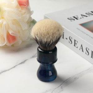 Pennelli <span class=keywords><strong>da</strong></span> <span class=keywords><strong>Barba</strong></span> RTS 24MM YAQI con Manico Colorato Mysterious Space e Setole <span class=keywords><strong>di</strong></span> <span class=keywords><strong>Tasso</strong></span> a Due Bande - Product Image 1