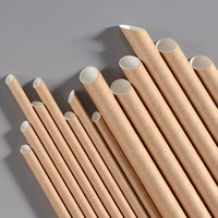 Fabricant de pailles à boire en papier biodégradable personnalisées paille boba en papier avec papier d'emballage