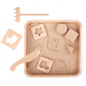 Jouet <span class=keywords><strong>bac</strong></span> <span class=keywords><strong>à</strong></span> <span class=keywords><strong>sable</strong></span> en bois pour enfant - Product Image 2