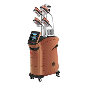 Professionele Verticale Cryo Vet Verminderen Lichaam Vriezer 360 Cryolipolysis Afslankmachine Vet Bevriezing Machine