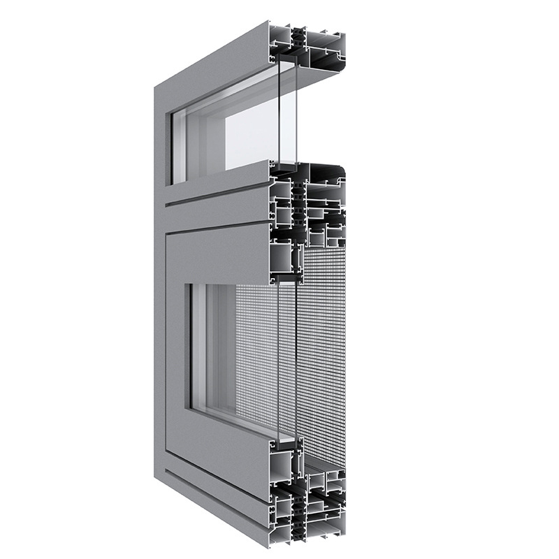 Высококачественные алюминиевые профили со сломанным мостом для раздвижных окон с терморазрывом