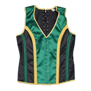 Corsé de Abdomen Ajustado para Hombre, Chaleco Moldeador de Cintura con Varillas, Control de Vientre, Corsé Vintage Elegante Estilo <span class=keywords><strong>Medieval</strong></span> - Product Image 4