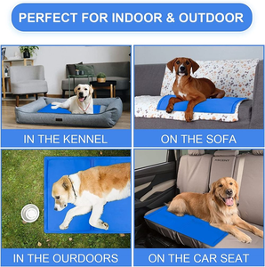 Alfombra Refrescante Plegable para Mascotas 2026 - Almohadilla de Gel Frío Personalizada, Duradera, Impermeable y Segura para Perros y Gatos, Esencial para el Verano, No Tóxica - Product Image 6