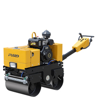 Compacteur vibrant mini-rouleau compresseur routier 0,8 tonne, à conducteur marchant, avec moteur diesel ou essence, directement de l'usine