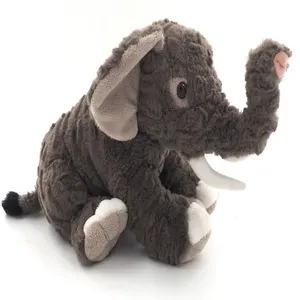 流行动物园 | 博物馆坐灰猛象 | 大象毛绒东西玩具