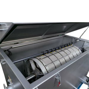 Filtro de Tambor Rotatorio de Acero Inoxidable de Alto Rendimiento con Alimentación Externa, Motor PLC Schneider/<span class=keywords><strong>Omron</strong></span> para Agua en Fábricas y Granjas - Product Image 2