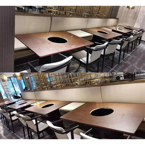 Nhà Sản Xuất Trung Quốc Tròn Nhỏ Hình Dạng Nóng Nồi Nhà Hàng Bảng Đối Với Philippines Thị Trường - Product Image 2