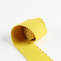 Sangle en tissu coloré avec micro-bretelles et design élastique Picot pour accessoires de vêtements de danse - Polyester/Nylon durable de haute qualité