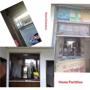<span class=keywords><strong>Tenda</strong></span> a Rullo in PVC Impermeabile per Esterni, Antivento, Antipioggia, Trasparente, per Balcone, Patio, Divisorio, Antipolvere - Product Image 6