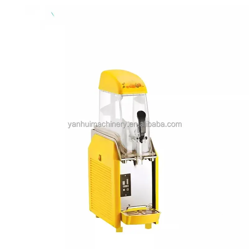 เครื่องทำน้ำแข็งค็อกเทลแช่แข็ง15L,เครื่องทำโคลน Granita Slurpee Slushy Machine Margarita