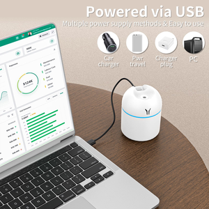 <b>USB</b> Air Humidifier Ultrasonic Aroma Essential Oil Diffuser <b>Cool</b> Mist Purifier Aromatherapy Silk Screen Printing Factory - Product Image 2