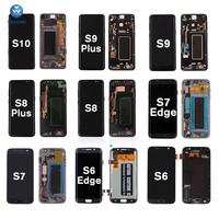 Écran AMOLED de remplacement avec cadre pour les séries Note 10 Plus 5G, S8, S9, S10, S20, S21, S22 et le modèle S20