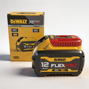 Paquete de Baterías de Iones de Litio <span class=keywords><strong>Dewalt</strong></span> DCB612 FLEXVOLT <span class=keywords><strong>20V</strong></span>/60V MAX 12 Ah a Precio de Fábrica para Herramientas de Perforación Inalámbricas, Batería Recargable - Product Image 1