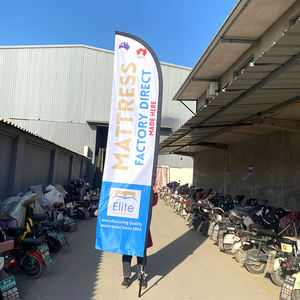 Рекламные флаги-птички с цифровой печатью на заказ, баннеры и флаги для промоакций - Product Image 3