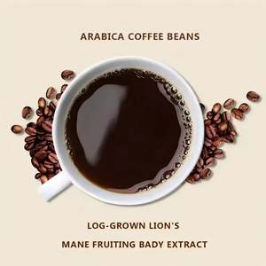 Private Label Mushroom Coffee Mushroom Blend with Arabica Coffee for Boost <b>Energy</b> Enhance Immunity Mushroom Coffee Oganic - Product Image 4