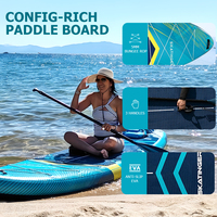 Entrepôt américain Dropshipping Freeshipping All Round Padel Surf Sup Paddle Board gonflable Standup Paddle Surf Paddle Board