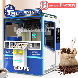 Máy Bán Cà Phê Đá Hệ Thống Đồng Xu Tự Động Hoàn Toàn Giá Máy Pha Cà Phê Hạt Tươi Máy Bán Hàng Nóng Và Lạnh Cà Phê - Product Image 2