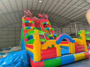 Vendita calda bambino scivolo gonfiabile gonfiabile <span class=keywords><strong>casa</strong></span> di rimbalzo della fabbrica di salto diretto castello gonfiabile buttafuori per i bambini - Product Image 4