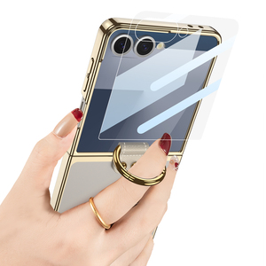 เคสโทรศัพท์มือถือ PC สำหรับ Z flip 5/6/7 Phantom Series ป้องกันตกกันน้ำกันกระแทกป้องกันแหวนป้องกันหน้าจอ - Product Image 6