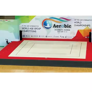 Équipement d'entraînement de <span class=keywords><strong>gymnastique</strong></span> standard FIG Plancher de <span class=keywords><strong>gymnastique</strong></span> <span class=keywords><strong>artistique</strong></span> Plancher de gymnaste aérobie standard FIG à vendre - Product Image 1