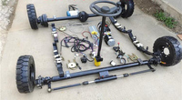 Kit électrique 5000w moteur moto trike quad camion entraînement essieu arrière arbre 500lbs camion étanche kit fabricants
