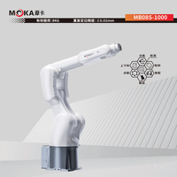 Bras de robot articulé industriel MOKA MB20-2100 à 6 axes avec moteur à engrenages et PLC