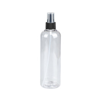 Flacon pulvérisateur transparent de 300 ml, flacon pulvérisateur PET à épaules arrondies, flacon pompe pour lotion, flacon de conditionnement pour hydrolat cosmétique