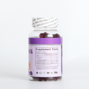 Rosebest nhãn Ashwagandha Gummies Hữu Cơ aswangdha bổ sung cho cải thiện giấc ngủ giảm căng thẳng & tâm trạng bình tĩnh - Product Image 3