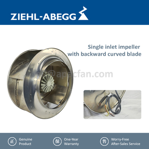 Ventilador Centrífugo de Grado Industrial Ziehl-abegg RH63M-VDK.7Q.1R 121390, Eficiente, para Sistemas de Ventilación y Manejo de Aire (AHU) - Product Image 4