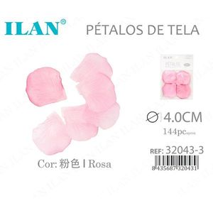 Petali in tessuto Ilan 4,0 cm rosa circa 144 pezzi - Product Image 1