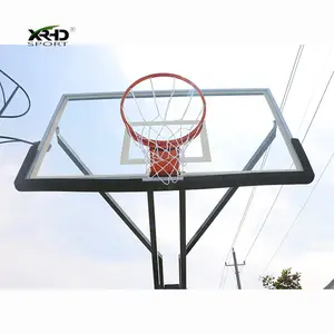 Preço barato por atacado de basquete fiba basketball hoop encosto encosto de fibra de vidro