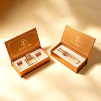 Lussuosa ed Elegante Scatola Regalo Magnetica a Libro per Cosmetici, Calze e Profumi, con Nastro, Ideale per Matrimoni e Festività