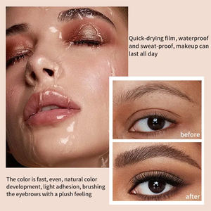 Stick on Eyebrow Tint Impermeable Líquido de larga duración Enhacer Dye Eyebrow Gel Cream Mascara Tint - Product Image 4
