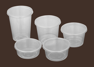 Recipiente Redondo Transparente de Plástico Desechable para Alimentos, 4.57 Pulgadas de Diámetro, 1.73 Pulgadas de Altura, Tazón para Llevar para Sopa, Ensalada, Fruta - Product Image 6