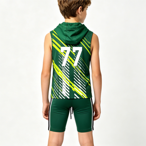 Maillots de football élastiques pour jeunes 7v7, maillots 5v5, uniformes de football 7 sur 7 - Product Image 3