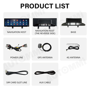 หน้าจอรถยนต์ขนาด 14.9 นิ้ว สำหรับ BMW NBT ซีรีส์ 3 F30 ปี 2013-2017 ระบบแอนดรอยด์ หน้าจอสัมผัส พร้อมระบบนำทาง CarPlay Android Auto FM มัลติมีเดีย - Product Image 4