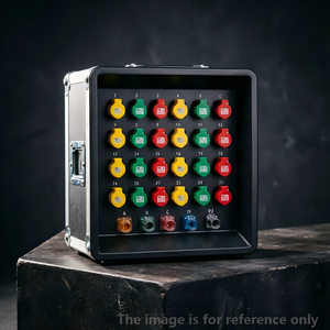 Boîtier de distribution d'alimentation haute capacité 200A 24 voies 16A avec moniteur de tension triphasé - Product Image 5
