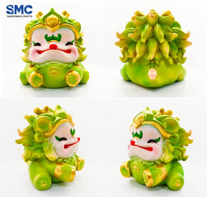 SMC Cartoon Cute <strong>Dragon</strong> Resin Artistic Sculpture-OEM Custom 3D Printed Home/Office/Gift Decoration Wholesale <strong>Miniature</strong> - Product Image 2