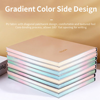 Promotion Usine PQ : Carnet de Bureau A5 Mignon en Cuir PU avec Couverture et Pages Lignées – Journal Intime
