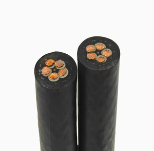 Câble industriel flexible en cuivre toronné avec gaine en caoutchouc 600V SJW/SJOW/SJOOW SOO/SOW/SOOW H05RN-F <span class=keywords><strong>2x1</strong></span> IP67 Haute Tension - Product Image 1