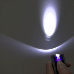 ไฟฉายพวงกุญแจ LED ขนาดเล็ก ABS รุ่นใหม่ ปี 2026 พร้อมที่แขวนพลาสติก - Product Image 5