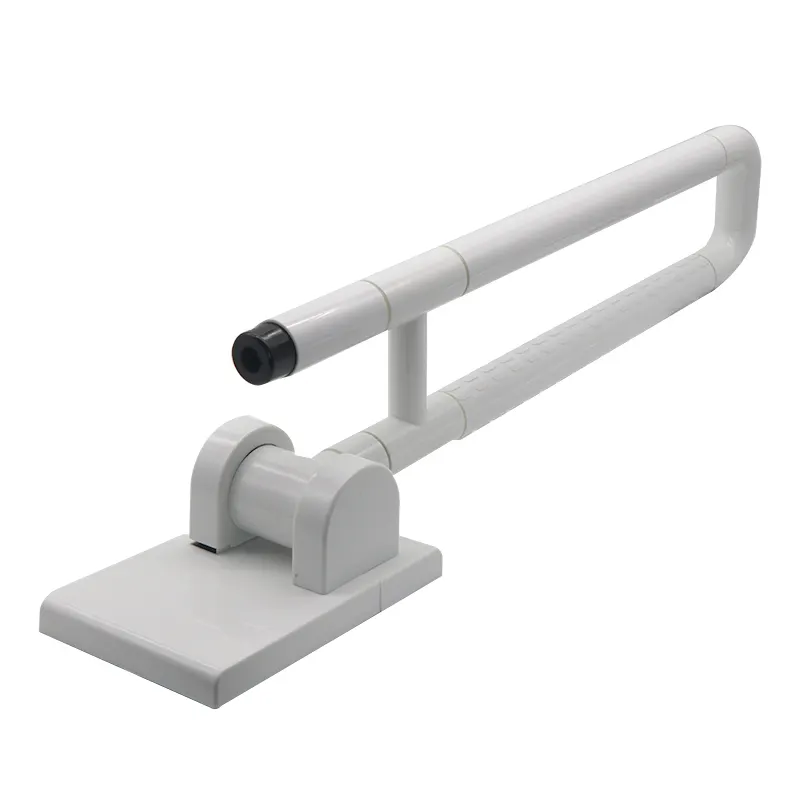 OEM factory fold toilet grab bar for disable grab handle for handicapped flip rail handicap support 500LBS handicap grab bar