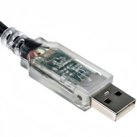 Cable Personalizado FT232RL+ZT213 Chipset USB 2.0 AM a 6 Pines con Cubierta de PVC, Convertidor USB a TTL para Micrófono, Monitor y Altavoz